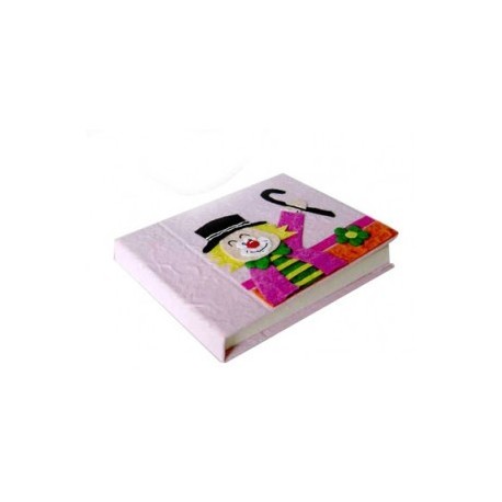 Lot de 12 bloc-notes clown