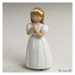 Figure Communion Gâteau fille de 15 cm