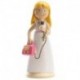 Fille chantant Cake Figure Communion