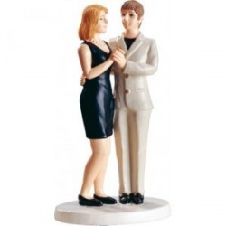 Figure gâteau de mariage les filles