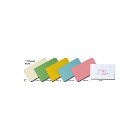 Pré-feuille à feuille avec 30 cartes en couleurs
