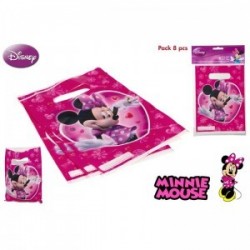 8 sachets pour les fêtes d'anniversaire Minnie.