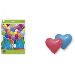 100 Ballons Coeur