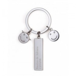 Porte-clefs "Sourires"