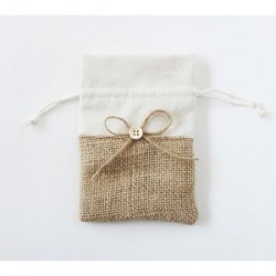 Pochette en jute