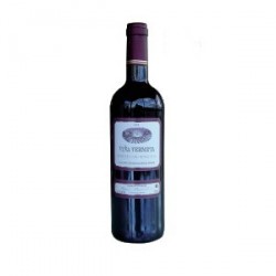Bouteille de vin rouge de 37 cl. Vin vielli 2006 "Vermets Viña".