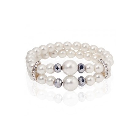 Bracelet Perle blanche