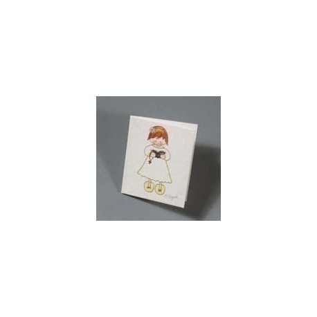 Lot 100 pcs. Carte fille chantant