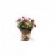 Pot de fleurs artificielles