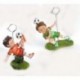 Clip porte notes enfant footballeur