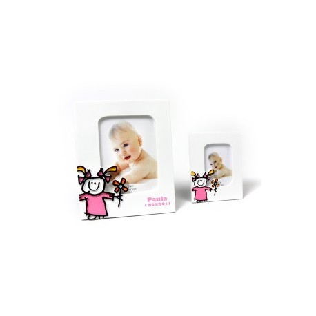 Cadre photo "petite fille" horizontal XL