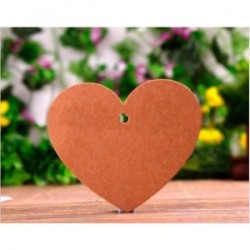 lot de 50 cartes coeur en Kraft