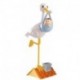 Figure cigogne Toit