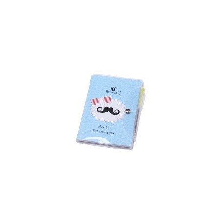 Notes Cahiers PVC "Moustache"